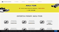 Desktop Screenshot of akutor.com.pl